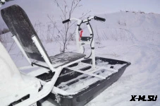 Модуль толкач с санями с отбойником для мотособаки КОЙРА Богатырь / KOiRA 500