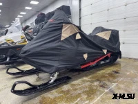 Чехол транспортировочный для снегохода AODES Snowcross с лого X-Motors Цв. Черно-песочный