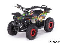 Детский бензиновый квадроцикл MOTAX GRIZLIK MINI ES с электростартером и родительским пультом