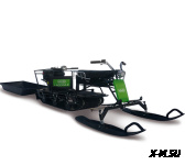 МОТОБУКСИРОВЩИК АВМ LADOGA 9V-WTYF С ЛЫЖНЫМ МОДУЛЕМ