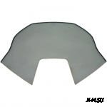 Стекло ветровое для снегохода Буран с вырезом под фару (высота 38см, толщина 2мм, МПК)