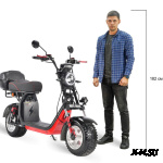 Электроскутер WHITE SIBERIA PRO 2500W RED