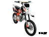 Питбайк KAYO BASIC TT140 17/14 KRZ (механ. сцепл., кикстартер)