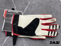 Перчатки взрослые FOX XD2-17 цв. Черно-красный  р. XL