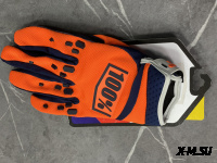 Перчатки взрослые 100% XD2-11 цв. Оранжевый р. L