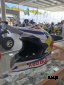 Шлем кроссовый HETOSHI RED BULL XD1-86 цв. Бело-фиолетовый р. M 