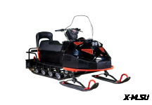 Снегоход БТС 4Т NEW /ЛЮКС/20 л.с. э/зап , реверс,тормоз,улучшенная подвеска