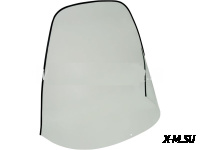 Стекло ветровое для снегохода Буран (высота 67см, толщина 2мм, МПК)