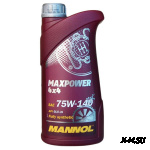 Масло MANNOL транссмис 75w140 син. Maxpower 4*4 1л SG10200 